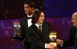 Ronaldo and Messi