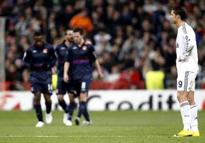 Real Madrid 1-1 (1-2) Lyon: Cristiano Ronaldo Out Of Champions League