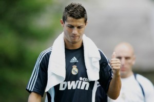 Ronaldo training