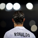 Real Madrid's Portuguese forward Cristia Real Madrid's Portuguese forward Cristia