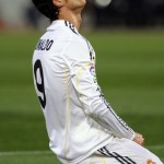 Real Madrid's Portuguese forward Cristia Real Madrid's Portuguese forward Cristia
