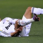 Real Madrid's Portuguese forward Cristia Real Madrid's Portuguese forward Cristia