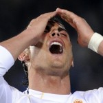 Real Madrid's Portuguese forward Cristia Real Madrid's Portuguese forward Cristia