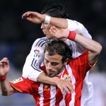 Real Madrid's Portuguese forward Cristia Real Madrid's Portuguese forward Cristia