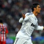 Real Madrid's Portuguese forward Cristia Real Madrid's Portuguese forward Cristia