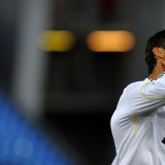 Real Madrid's Portuguese forward Cristia Real Madrid's Portuguese forward Cristia