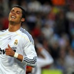 Real Madrid's Portuguese forward Cristia Real Madrid's Portuguese forward Cristia