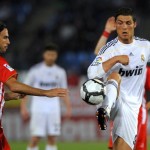 Real Madrid's Portuguese forward Cristia Real Madrid's Portuguese forward Cristia