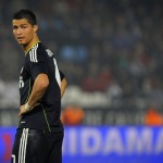 Real Madrid's Portuguese forward Cristia Real Madrid's Portuguese forward Cristia