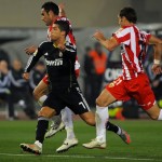 Real Madrid's Portuguese forward Cristia Real Madrid's Portuguese forward Cristia