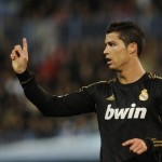 Real Madrid's Portuguese forward Cristia Real Madrid's Portuguese forward Cristia