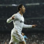 Real Madrid's Portuguese forward Cristia Real Madrid's Portuguese forward Cristia