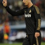 Real Madrid's Portuguese forward Cristia Real Madrid's Portuguese forward Cristia