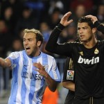 Real Madrid's Portuguese forward Cristia Real Madrid's Portuguese forward Cristia