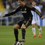 Real Madrid's Portuguese forward Cristia Real Madrid's Portuguese forward Cristia